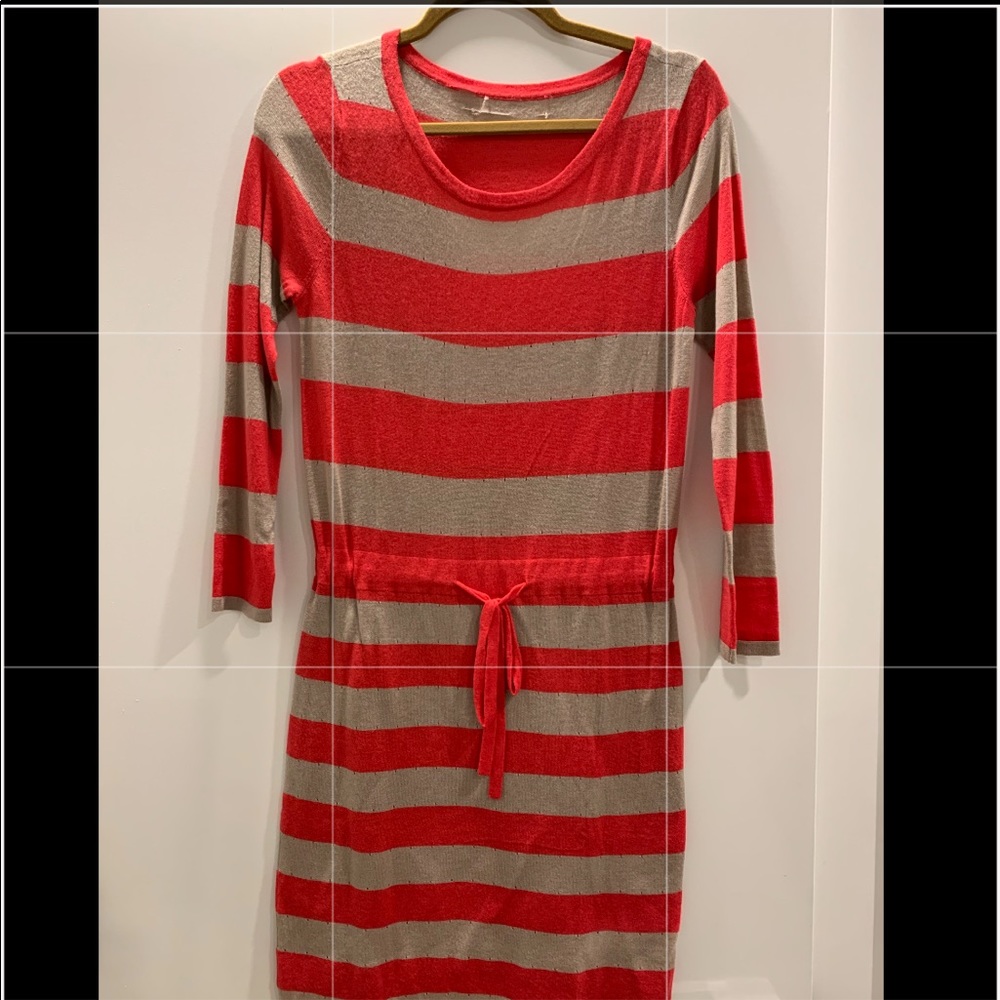 Rag and Bone Cashmere and Silk Striped Dress